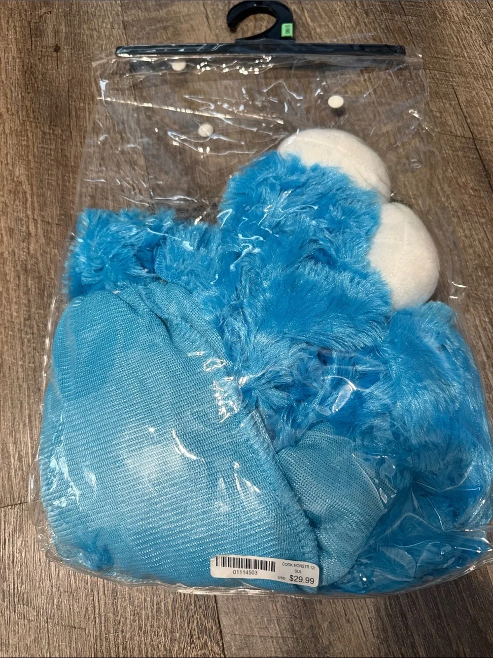 Sesame Street Cookie Monster Toddler Costume - 12 to 18 Months